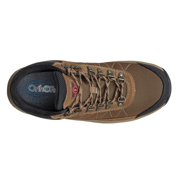 BRAND NEW IN BOX Mens Orthofeet Brown 489 Boots Size 10 - Picture 6 of 6